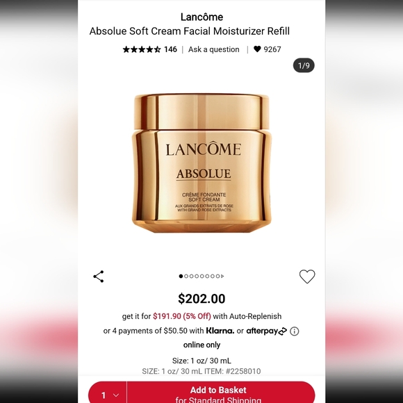 5/$25✨️Lancôme Absolue Sampler✨️ - Picture 2 of 2